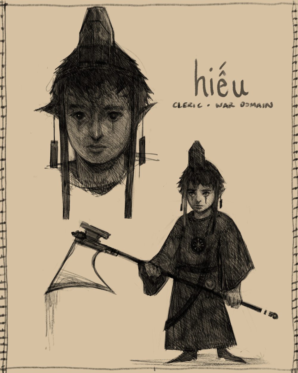 hiếu sketch